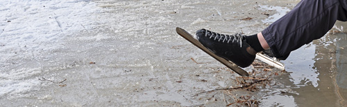 schaatsen_dooi_0905 Was dit de laatste tocht van 2009-2010?