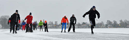 9 januari 2010 Plassentocht Breukeleveen