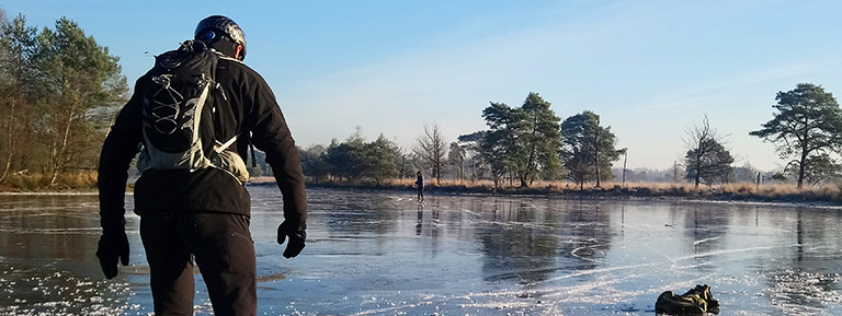 veilig schaatsen op natuurijs