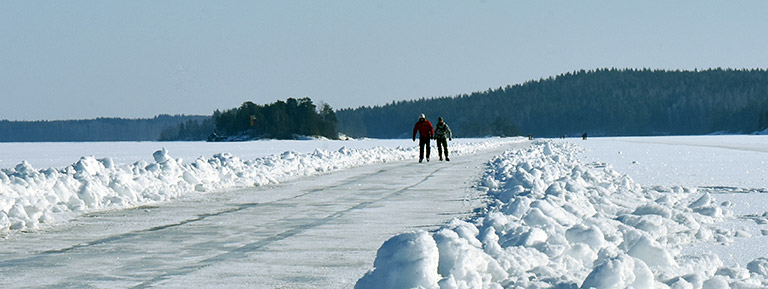 natuurijs schaatsen finland