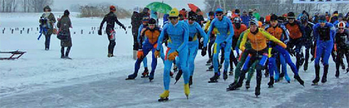 Marathon op natuurijs: 'De 50 van Botshol'