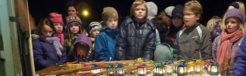 Wachten op een lichtje