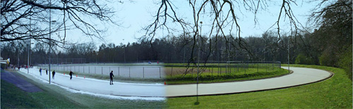 Combibanen hebben in de zomer en de winter een duidelijke functie Foto KNSB