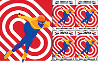Nederland, schaatsland: nieuwe postzegel