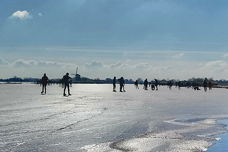 natuurijs Rottemeren schaatsen